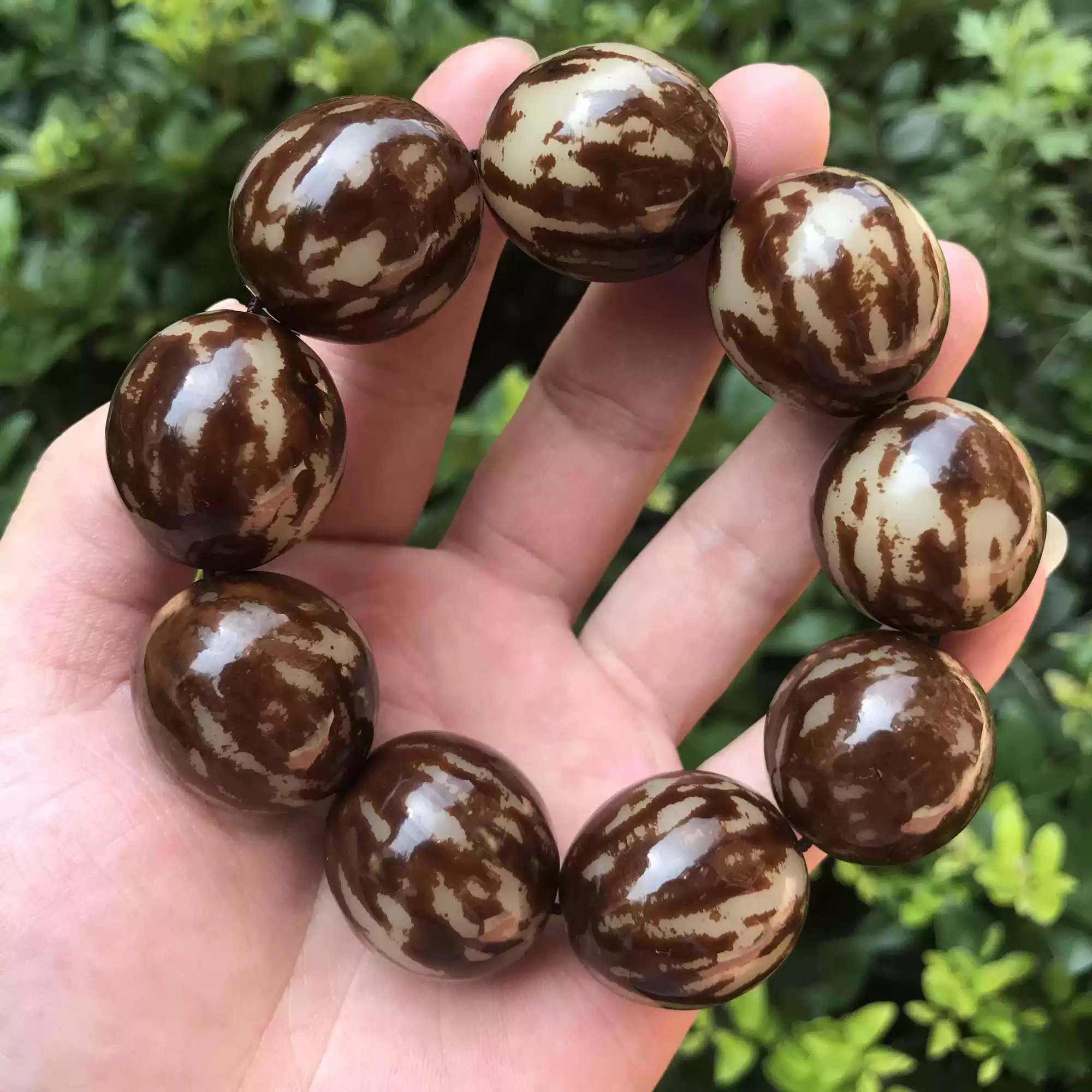 菩提根佛珠手串男款大花根23-25mm文玩菩提念珠小花根13-15mm菩提子製品