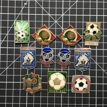 A9750 Soviétique cccp Kiev Dynamo 1980 Jeux olympiques badges en aluminium 11 un ensemble de tirs réels