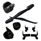 Универсальный портативный чемодан, черные аксессуары, 20 дюймов