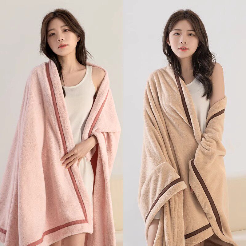 Japanese Premium Bath Towels, Couple Set, High-Grade, Absorbent, Lint-Free, New Style, All-Cotton, Quick-Drying Wrap Towels for Adults