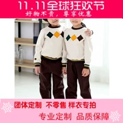 2017 nhà sản xuất áo len gió mới của Anh quần áo cotton giản dị phù hợp với tay áo dài mùa xuân và mùa thu có thể được tùy chỉnh