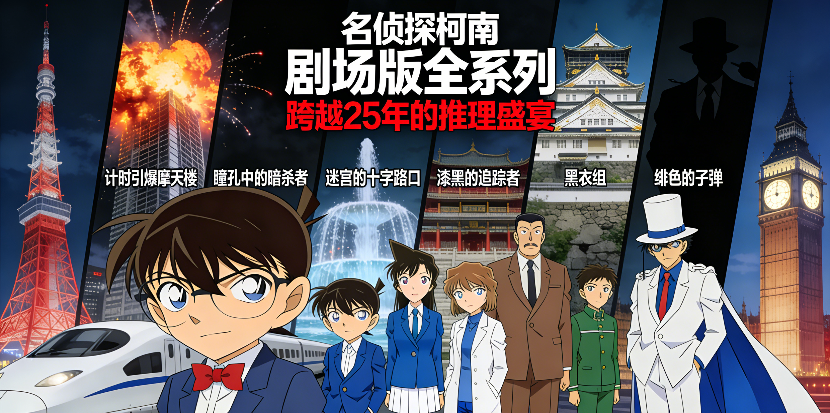 名侦探柯南剧场版全系列合集