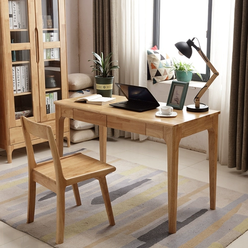 Стол северный твердый древесный домашний компьютер на стол 1,2 метра резиновый дерево маленький стойка квартир в японском стиле 1,5 метра письменное стол