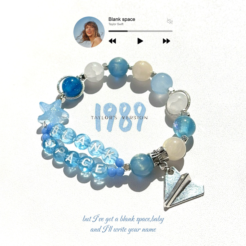 Taylor Taylor Swift 1989 Album Blank Space Song Impression Friendship Bracelet