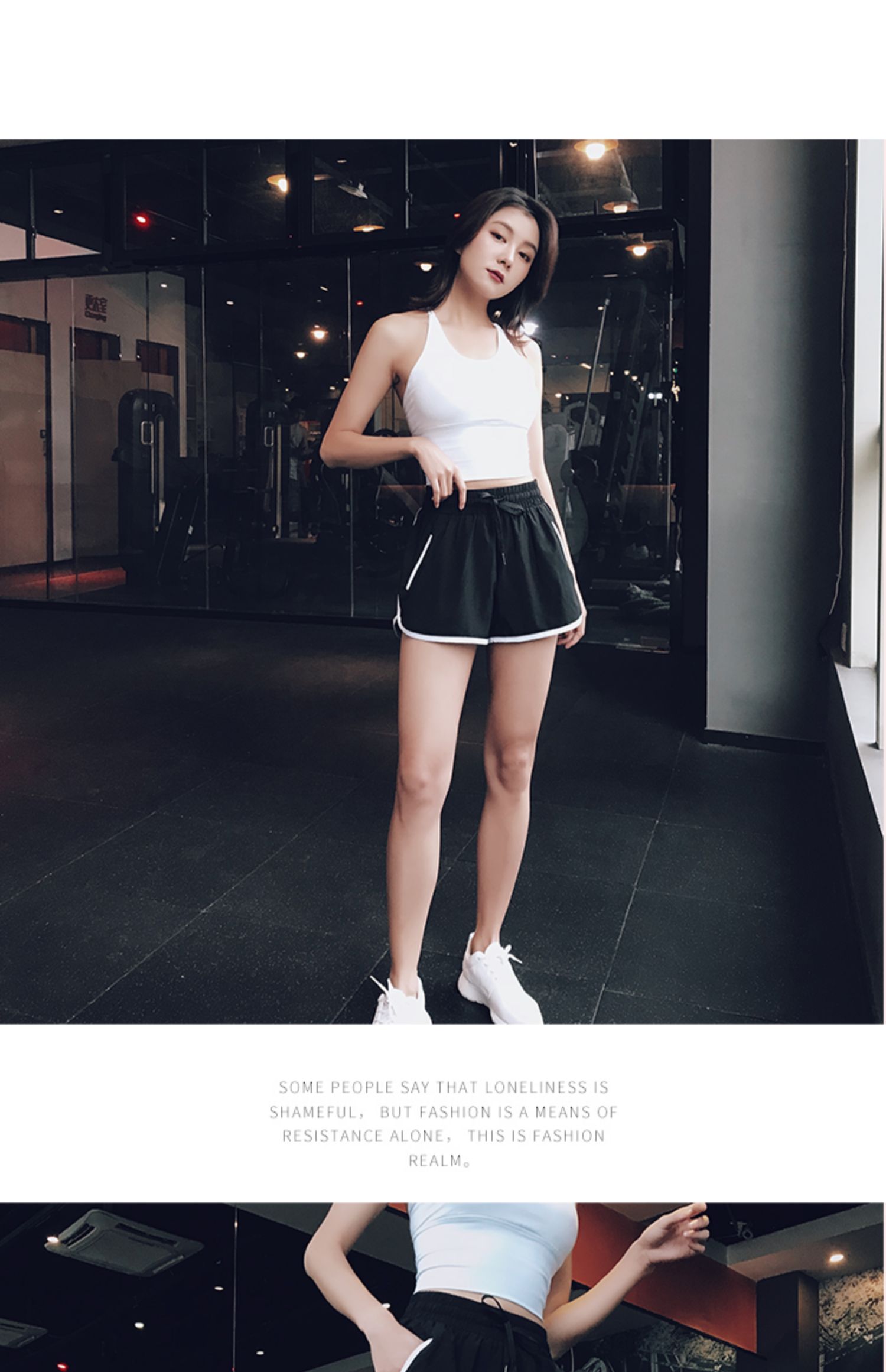 2019 xuân hè sản phẩm mới nhanh khô quần lửng thể thao chống sáng quần lửng hai mảnh quần short đi biển chạy thể dục quần nóng - Quần thể thao quần dài nike