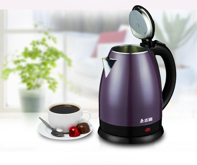 binh sieu toc Chigo Chigo ZJ18A ấm đun nước điện nhỏ bằng thép không gỉ đốt tự động tắt nguồn ấm đun nước cầm tay - ấm đun nước điện giá ấm siêu tốc