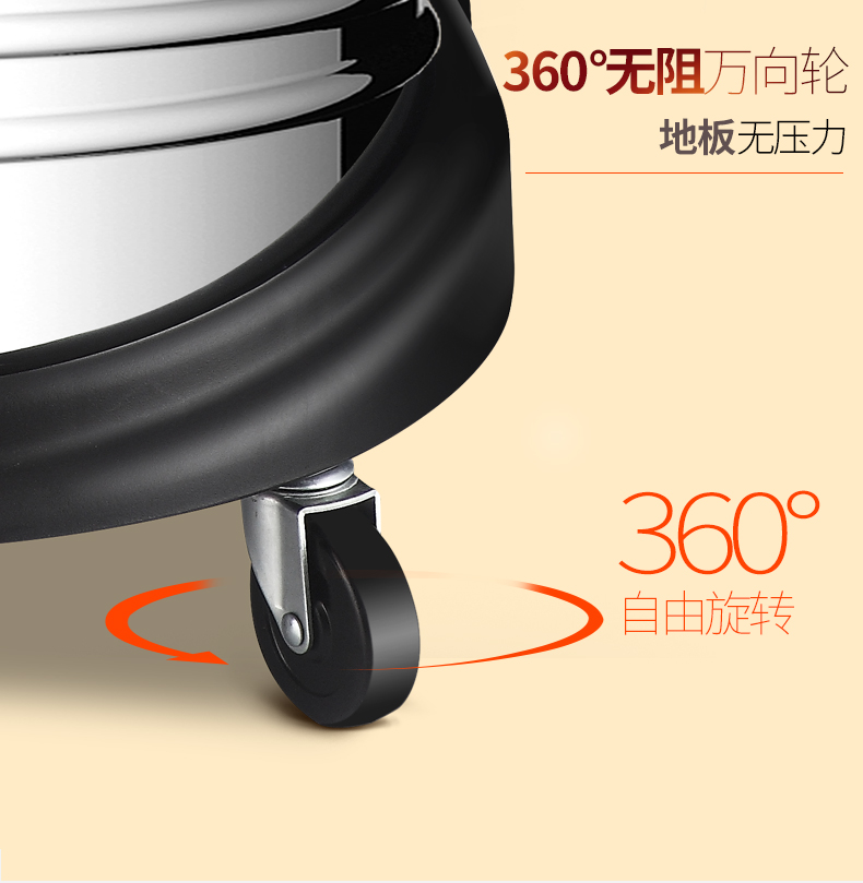 may hut bụi Máy hút bụi công nghiệp Chigo ZG-X308C-1 công suất cao thương mại ướt và khô kép sử dụng máy hút bụi lớn 50L - Máy hút bụi robot medion 18501