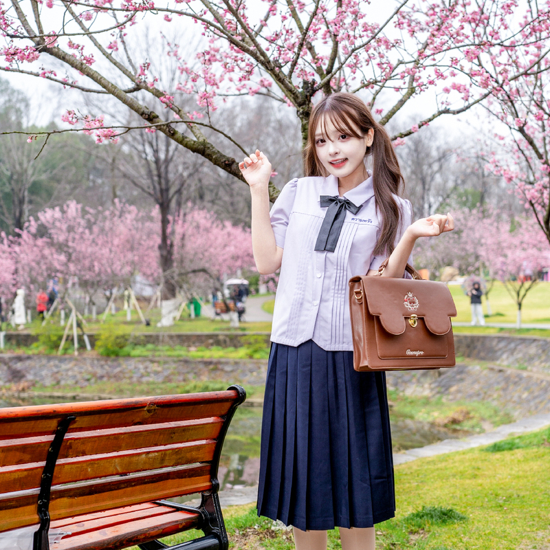 Cosmepro【Summer Souvenir】Jk Original Cute and Versatile College-Style Girl Summer Uniform Thai-Style Shirt