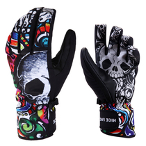 Broken code processing professional ski gloves winter outdoor windproof waterproof mens and womens mountaineering and cycling cold-proof and warm