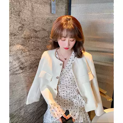 Sandro Duffy cardigan senior temperament socialite blazer women's spring and autumn small short fashion top