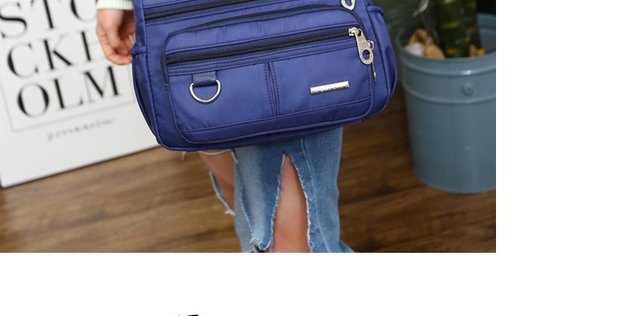 2018 phụ nữ trung niên mới túi xách nữ túi nylon oxford túi đeo vai Messenger túi chống nước túi mẹ túi công sở nữ