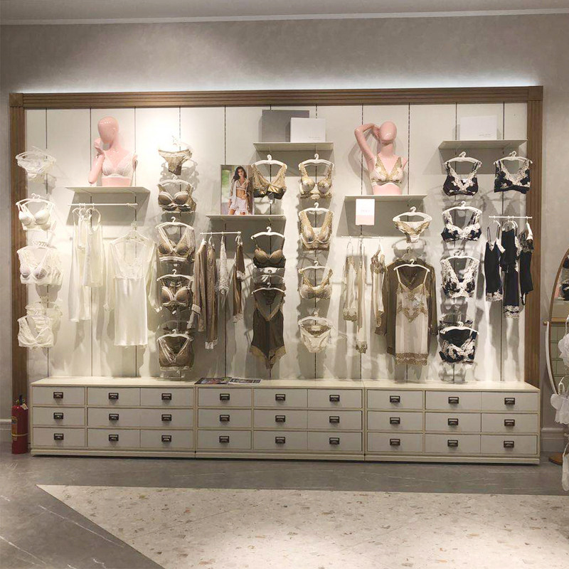 Lingerie Shelf Show Shelves Shop Lingerie Store Shelves shelves Underpants shelf Shelves Shelves Socks shelves