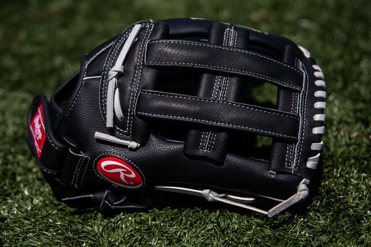 Девять бюро бейсбол Полем сша RAWLINGS RSB взрослых Аутфилдер H Gear Band игроки набор 
