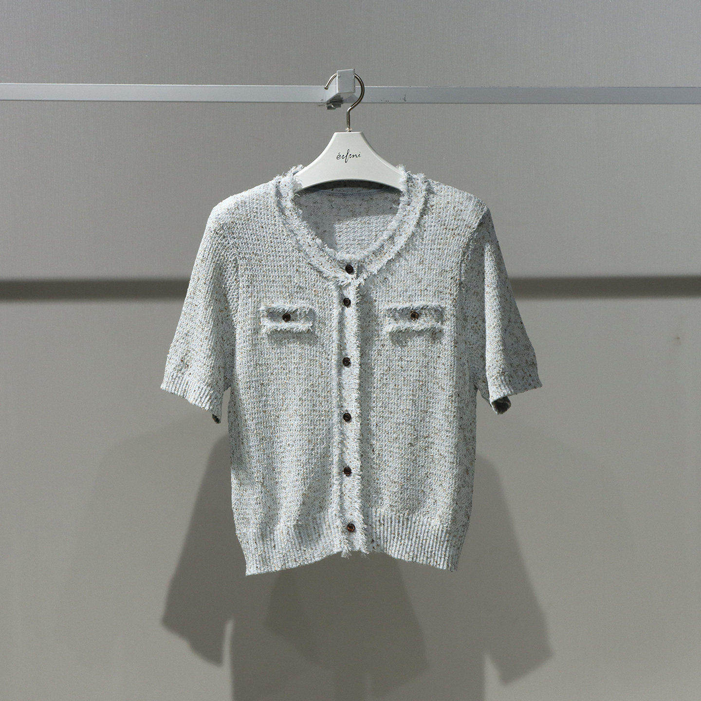 1H4130551-1 正品国内代购2026夏装时尚圆领短袖针织衫