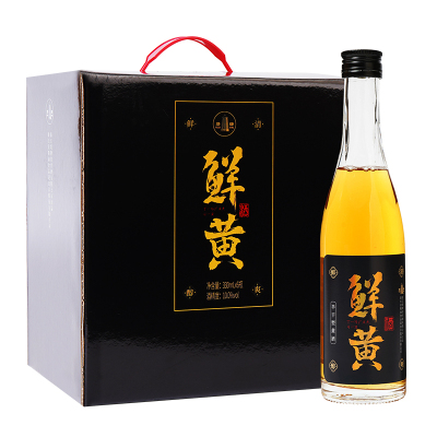绍兴塔牌鲜黄酒花雕酒330ml*6瓶