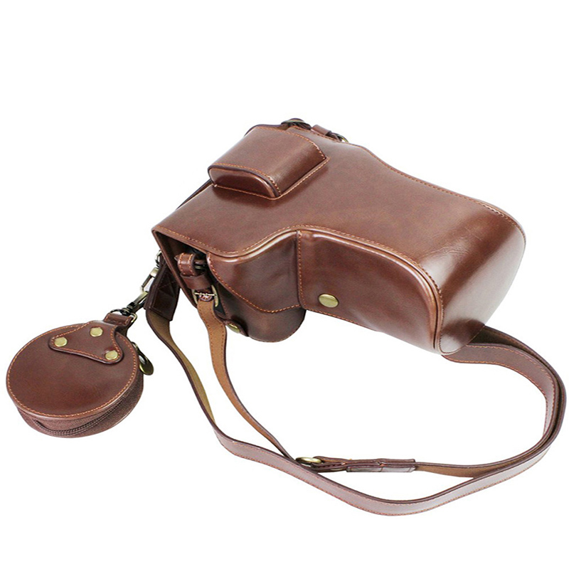 Sony micro-single-phase machine bag A7RIV special leather cover A7R4 protective sleeve base half sleeve A9II retro portable-Taobao