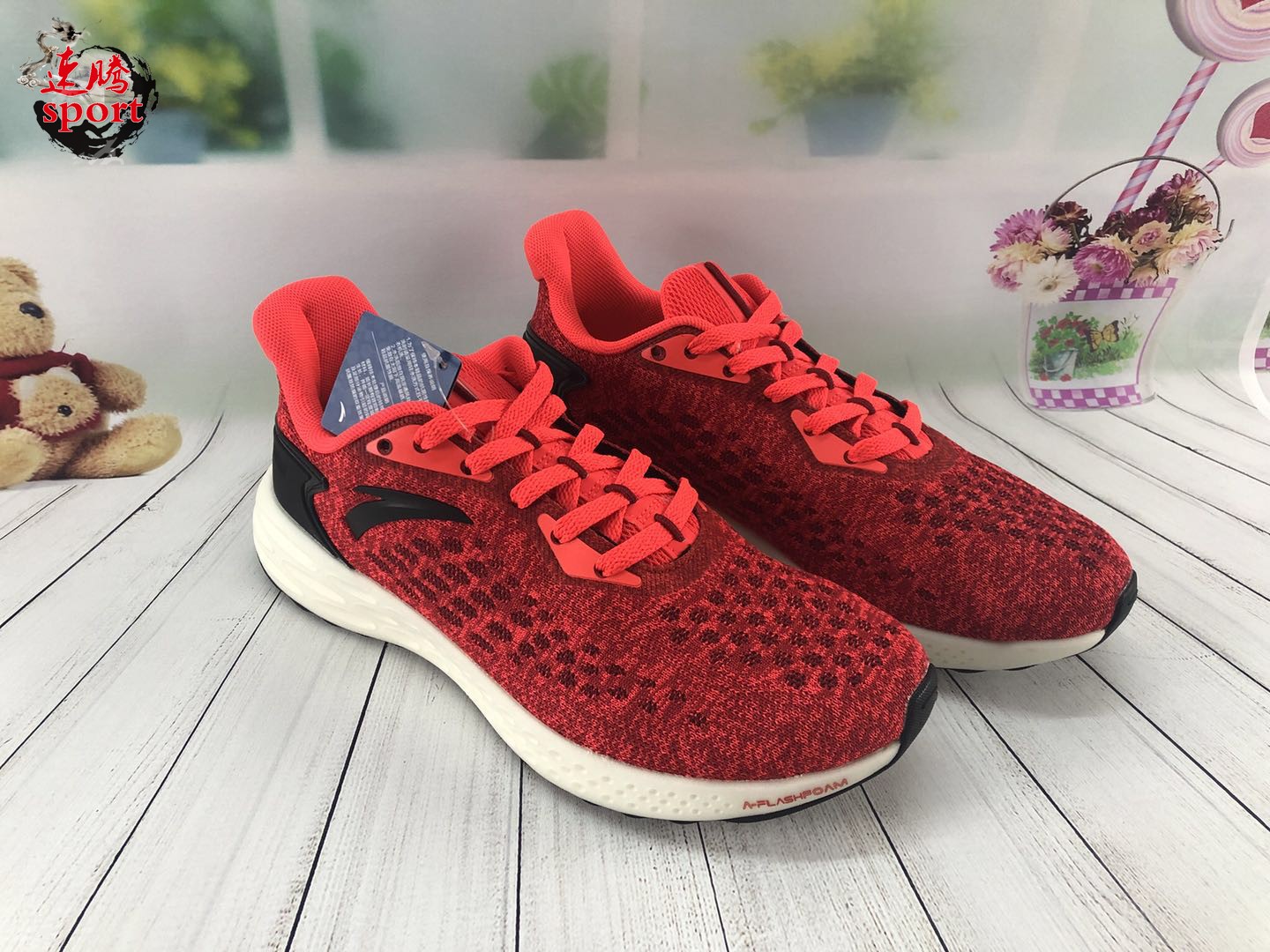 Giày nam Anta 2018FLASHFOAM công nghệ năng lượng flash có độ đàn hồi cao đệm giày chạy giày thể thao 11815532 giay the thao nu