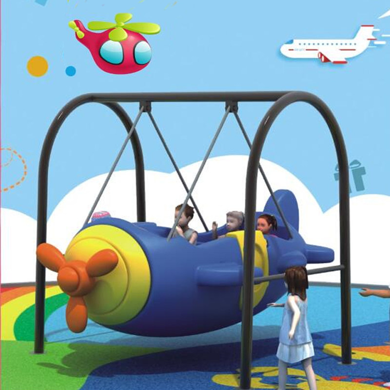 New Kindergarten Outdoor Large Aircraft Oscillation Boat Playground Outdoor aircraft Ship Equipment Recreation Facilities Outdoor