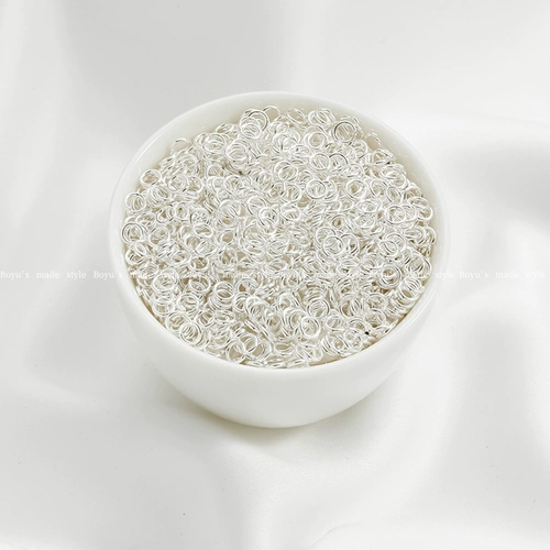 Открытие протокола кольцо 18 тыс. Сумка золото, серебряное белое золото отверстие o Кольцо C Круг соединение кольцо DIY Аксессуары для гербов аксессуары