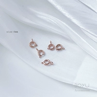 Золотой, 6mm, розовое золото