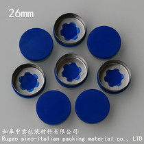 26mm aluminum plastic cap saline infusion bottle bayonet vial sealing cap aluminum plastic combination