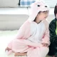 2 mảnh Pyjama động vật phim hoạt hình 3 4 5 trẻ em gái Dongkuan 6 7 9 8 năm khủng long bông bé trai cũ 10 body chip cho bé sơ sinh