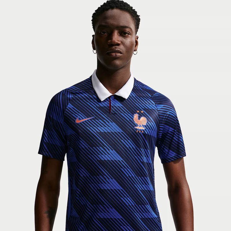 Nike 2026 World Cup Mbappe France Team Home Fan Version Short-Sleeved Jersey Ib5300-480 Nike 2026 World Cup Mbappe France Team Home Fan Version Short-Sleeved Jersey Ib5300-480
