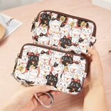 Маленькая свежая сумка через плечо, кошелек, бумажник, маленькая сумка клатч, мобильный телефон, небольшая сумка, в корейском стиле