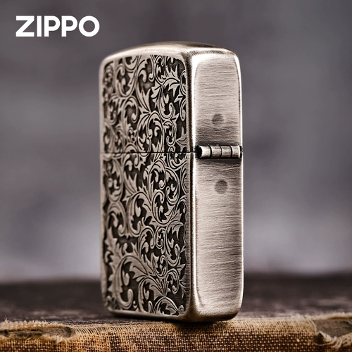 zippo Мужская оригинальная ветрозащитная зажигалка на керосине, подарок на день рождения