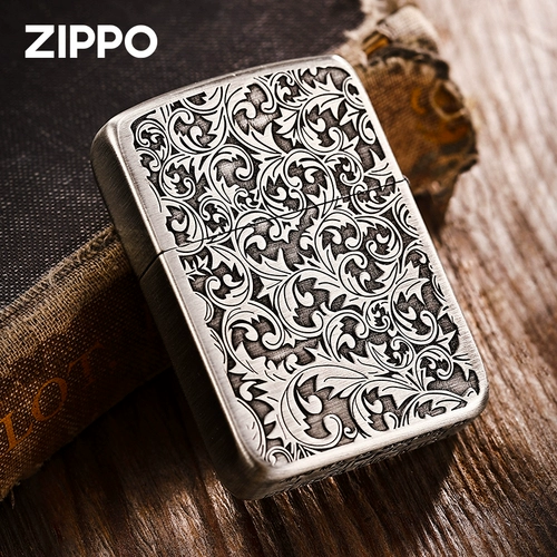 zippo Мужская оригинальная ветрозащитная зажигалка на керосине, подарок на день рождения