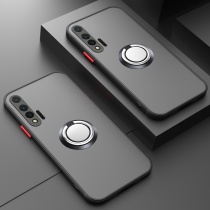 Huawei nova6 mobile phone shell pro-skin frosted nova64g 5g version silicone shell lens full package anti-fall translucent trend magnetic suction ring bracket with ultra-thin Huawei nova6se protective sleeve