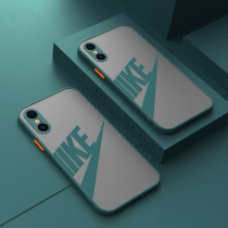 Apple x mobile phone shell Skin Care Frosted Xr Shell Lens Full Package Anti-Fall IPhonexs Protective Sleeve Mesh Red New Pint Fashion Trend Iike Male and female Slim Apple Xsmax Mobile Phone Shell