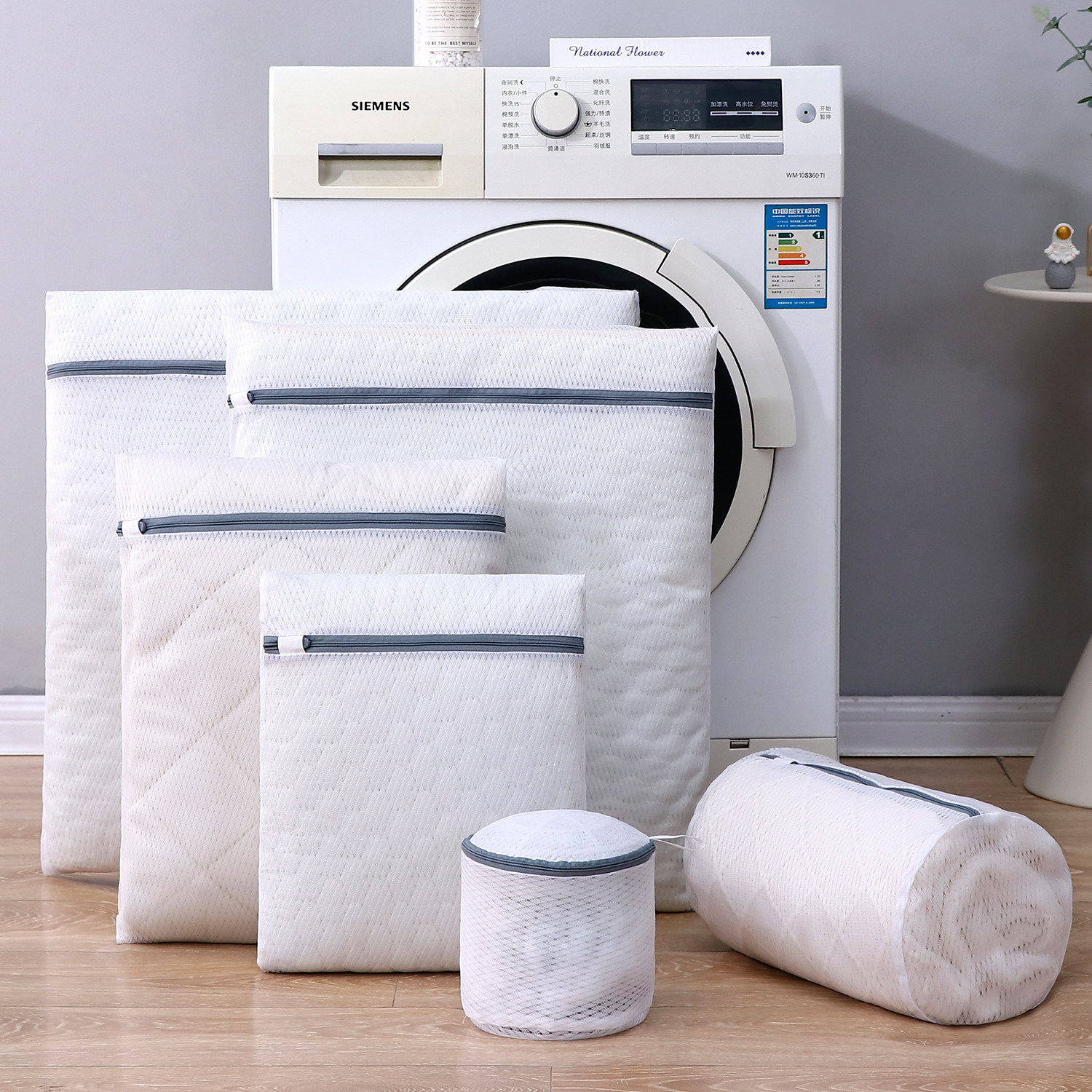 Laundry Bag for Washing Machine, Anti-Deformation Sweater Bra Wash Bag, Woolen Sweater Underwear Washing Net Bag for Home Use