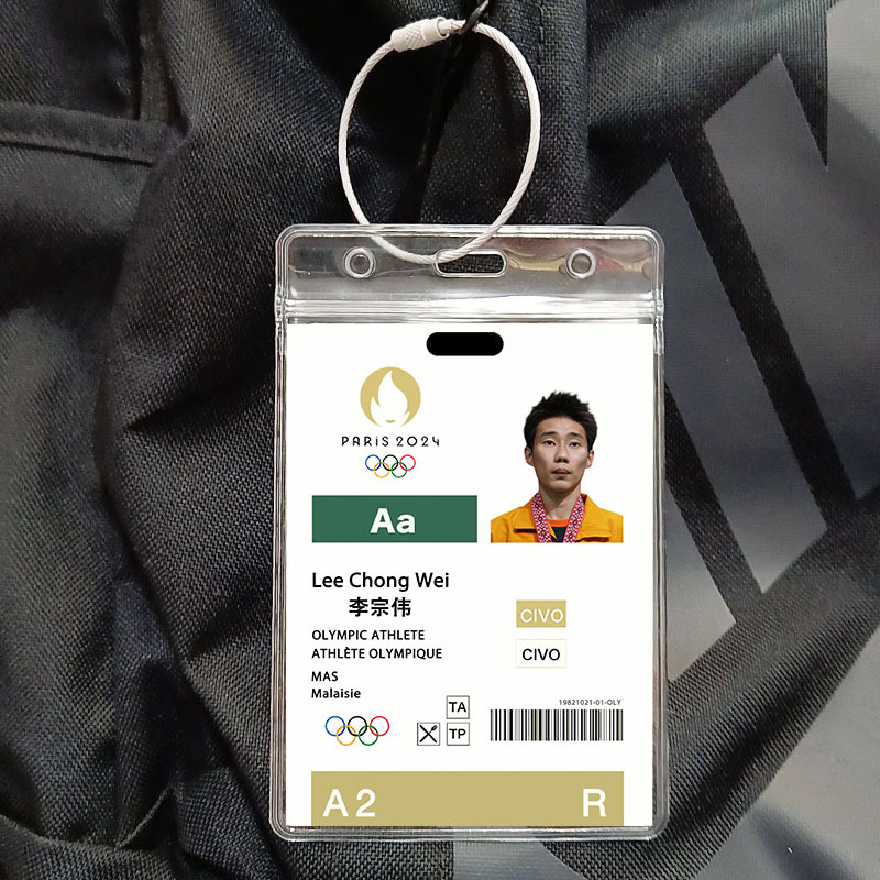 Taotian Samanta Shida Qianyang Paris Participation Badminton Fan Pendant ins High-Looking Book Shoulder Bag Waterproof