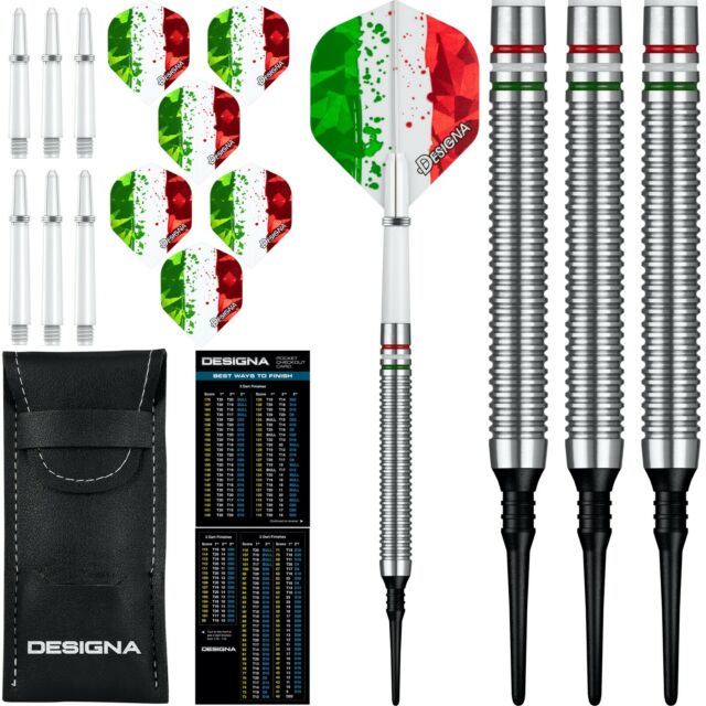 Soft Dart Designa Patriot Patriot 90 Tungsten Sport Professional Match Electronic Dart Needle Straight Tube 20g