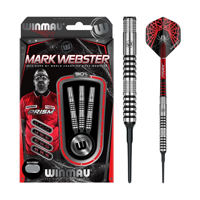 Weimar 90 tungsten Winmau Webster soft needle electronic dart professional match training straight drum 18 gr