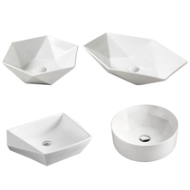  ALZOB Ceramic table basin Diamond-shaped art basin