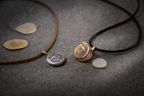 Taiwan root aromatherapy essential oil aromatherapy necklace gold and silver optional natural fragrance fragrance fragrance