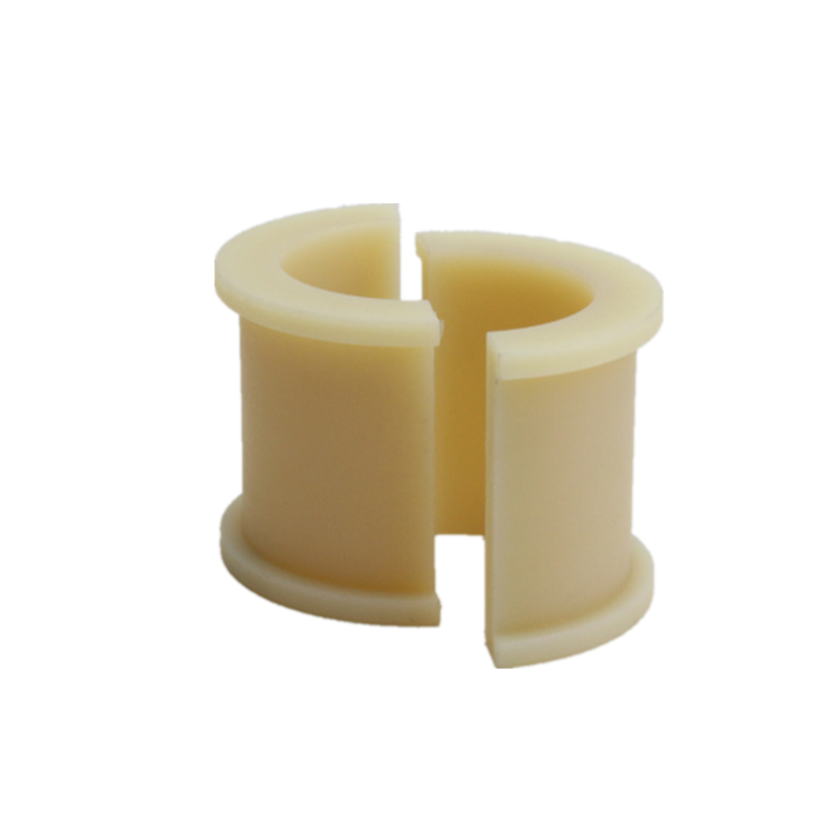 Two-type nylon bearing bush sheet nylon plastic shaft sleeve split bearing seat open type nylon lubricated inner shaft lining
