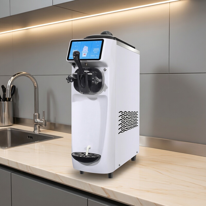 Guangshen Ice Cream Machine Commercial Use for Stalls Fully Automatic Small Sundae Cone Ice Cream Machine Soft Ice Cream Machine St16 Guangshen Ice Cream Machine Commercial Use for Stalls Fully Automatic Small Sundae Cone Ice Cream Machine Soft Ice Cream Machine St16