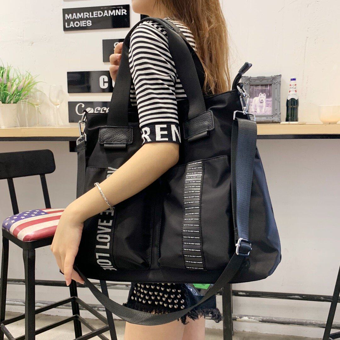 Travel bag, handheld capacious bag strap one shoulder