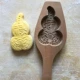 Gỗ Handmade Gỗ cứng Gỗ Taro Bánh trung thu Bánh quy Fulu Shouxi Cá Pasta Gỗ Thực phẩm Baking Mold - Tự làm khuôn nướng khuôn bánh trung thu rau câu