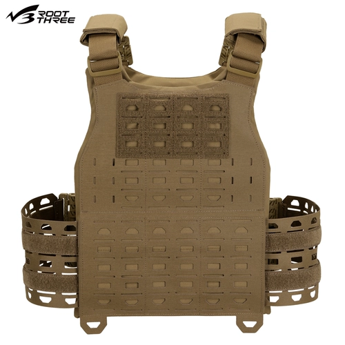 Корень Три высокопрочных композитных нейлоновых многофункциональных грудных груди, висящих на открытом воздухе, быстрая разборка защитная ограждающая жилет