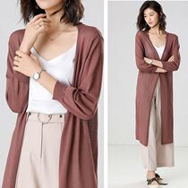 Knitted long cardigan 2021 Spring and Autumn New coat loose split thin seven-point sleeve sunscreen air-conditioned shirt Women