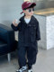 Boys' Suit Spring and Autumn 2025 New Children's Autumn and Winter Casual Jacket Stylish Baby Workwear Two-Piece Set