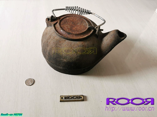 Европейский оригинал 5 кг крупный железный горшок с железным чайником Ультра -высокая способность оригинальная поддержка плиты