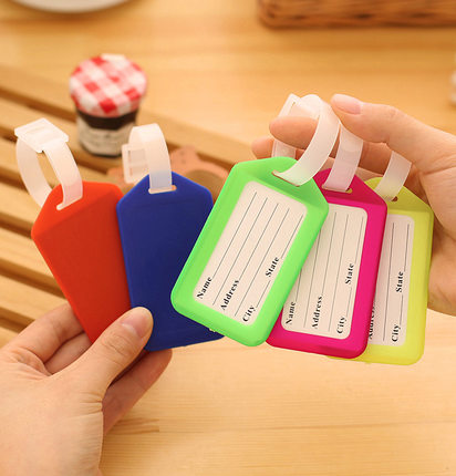 Travel business trip abroad luggage tag Boarding pass Boarding box luggage tag Anti-loss tag Luggage tag