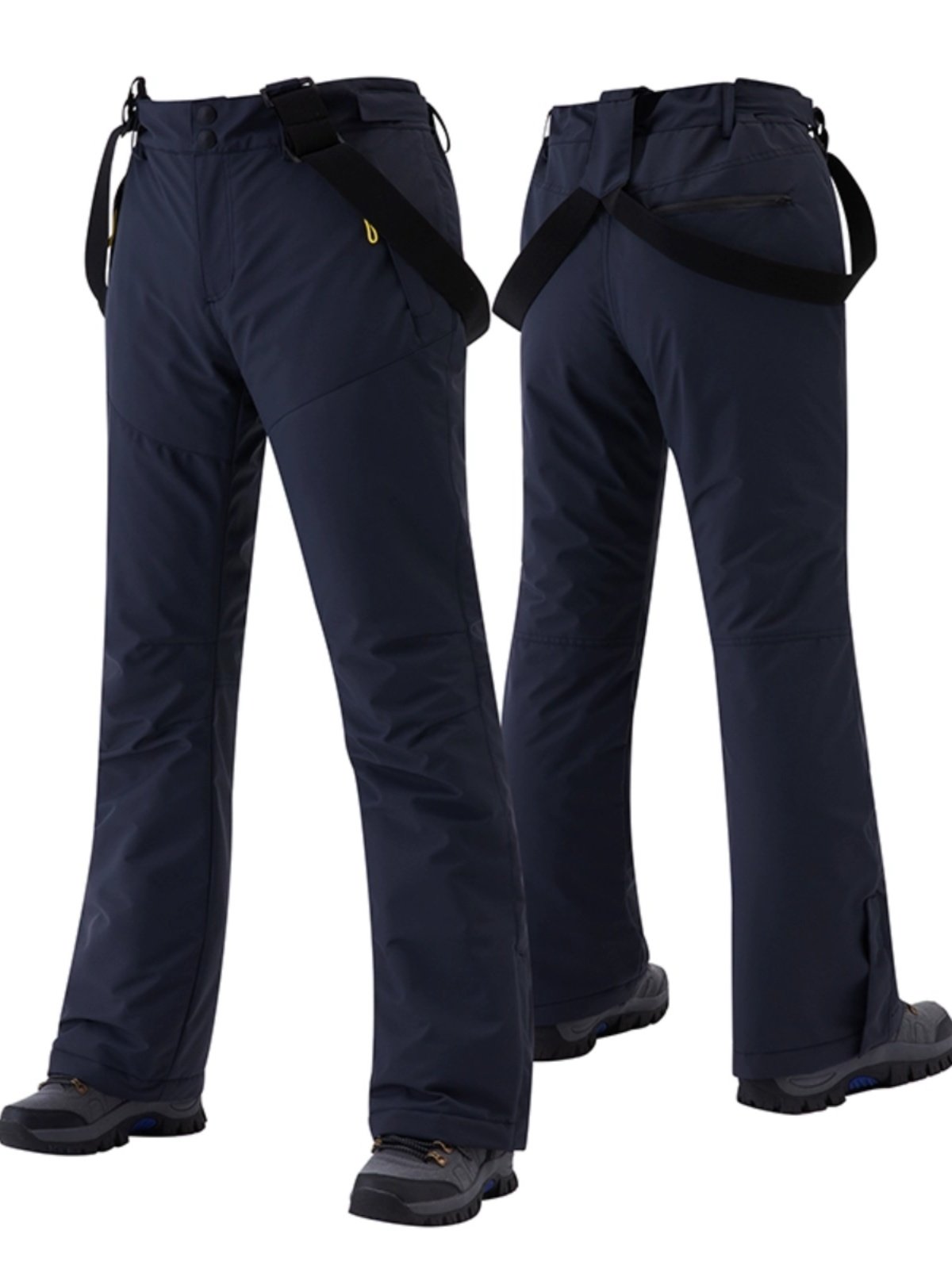 Ski Pants Slim Fit Single and Double Board Unisex Snow Bib Pants Windproof Warm Snow Pants Slim Korean Ski Pants