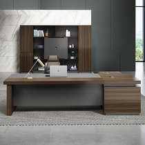 Desk boss table simple modern large class desk boss desk manager table master desk single office table and chair combination