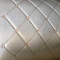 Embroidery embroidery sponge soft bag Leather fabric Kang perimeter sliding door background wall bedside backrest anti-theft door bag door pu leather